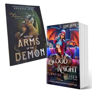 His & Hers SIGNED PAPERBACK BUNDLE - Monster Girl Harem Urban Fantasy Adventure & Dark Hurt/Comfort Reverse Harem Monster Romance