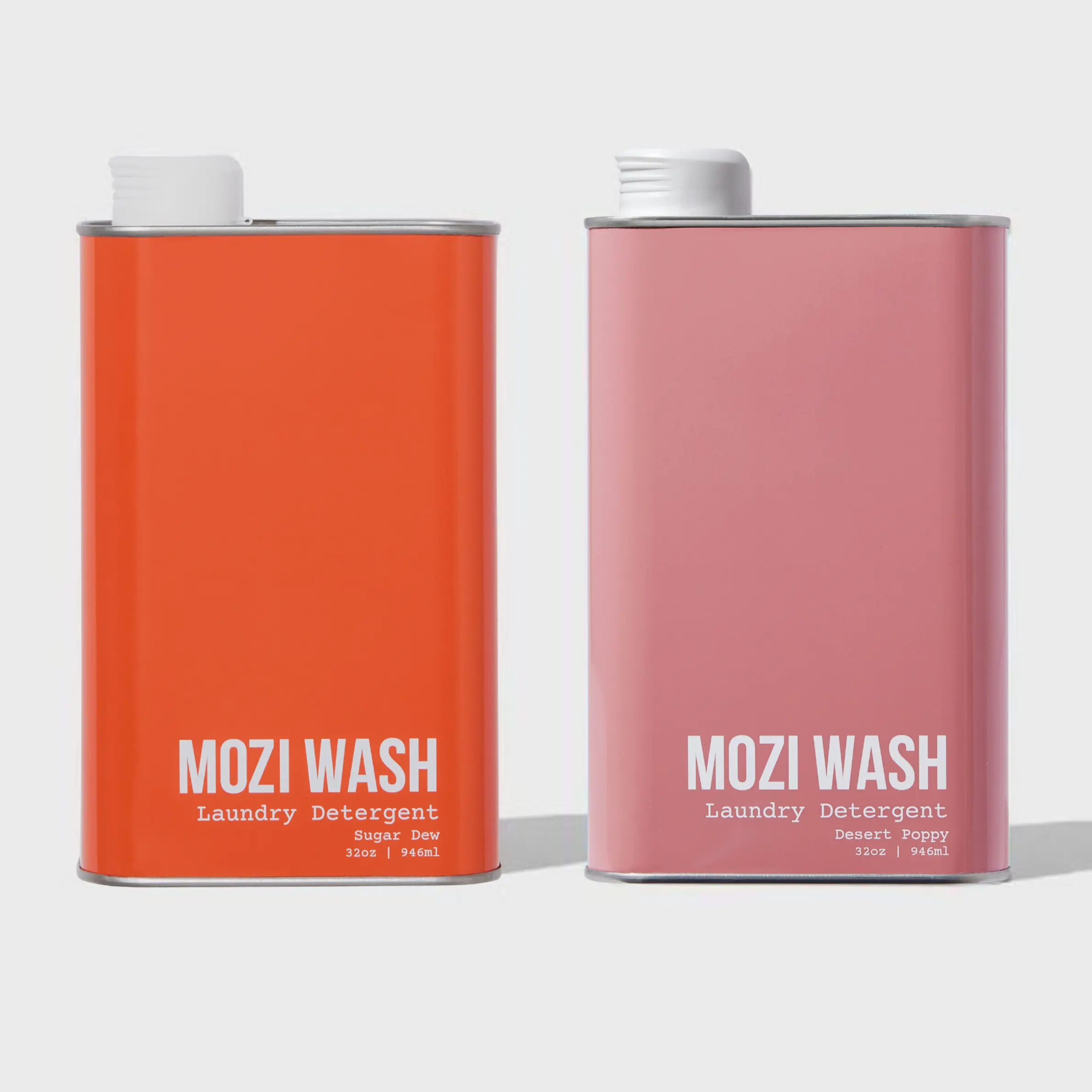 2 Pack Mozi Wash 32 oz Scented Liquid Laundry Detergent (100+ Loads Total)