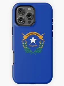 PHONE CASE NEVADA Flag Phone Cases, Gifts, Stickers & Products