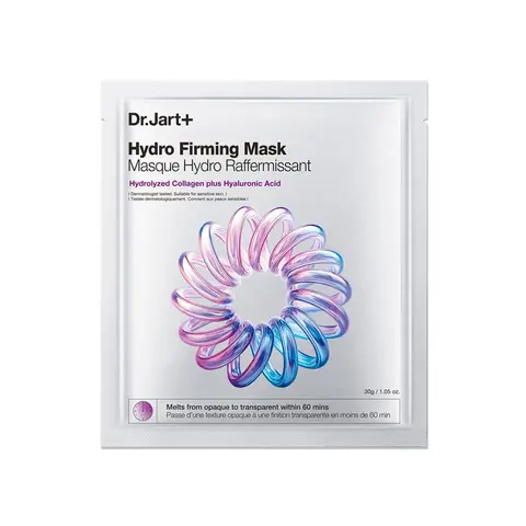 [Dr.Jart+] Hydro Firming Face Mask  | Hydrolyzed Collagen + Hyaluronic Acid | Firming & Plumping | Smooth Fine Lines