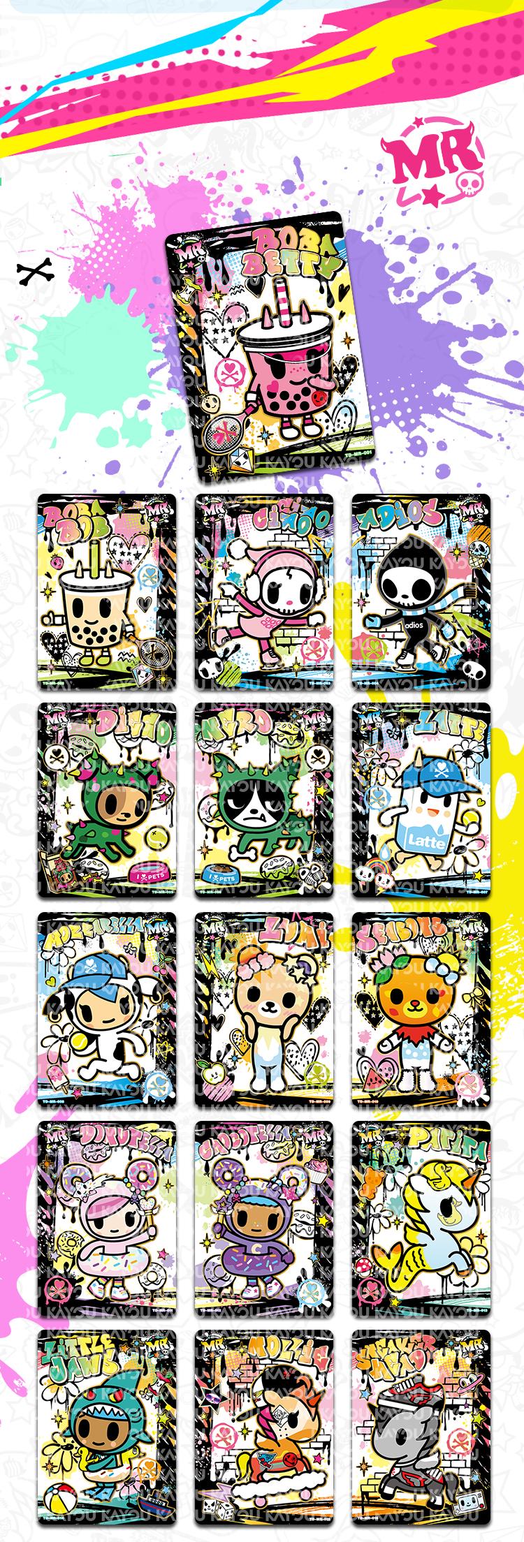 tokidoki-Wonder Voyage Collectible Cards-Roaming Edition-NA-Series 1