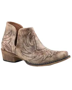 Women's Ava Vintage Western Booties Snip Toe - 09-021-1567-2634 Ta