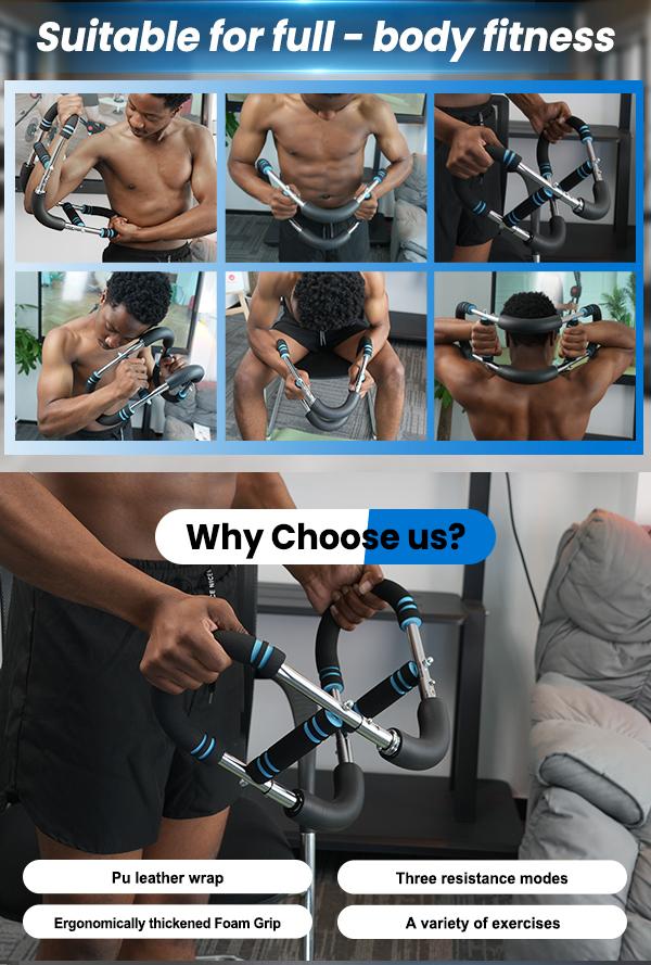 Relifesports Arm Trainer Chest Workout Strengthen Arm Muscles Men's Fitness Trainer Detachable Portable Spring Resistance Home Gym Fitness Equipment Adjustable Hand Strengthener Tricep Press Machine Relifesports Arm Trainer Chest Workout Strengthen Arm Muscles Men's Fitness Trainer Detachable Portable Spring Resistance Home Gym Fitness Equipment Adjustable Hand Strengthener Tricep Press Machine