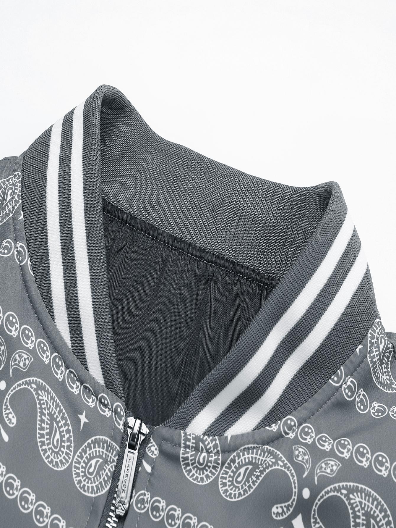 2 Pieces Men's & Women's Medium Size Hong Kong Style Sporty Loose Baseball Jacket Trendy Ins Casual Student Fashion for Spring Autumn