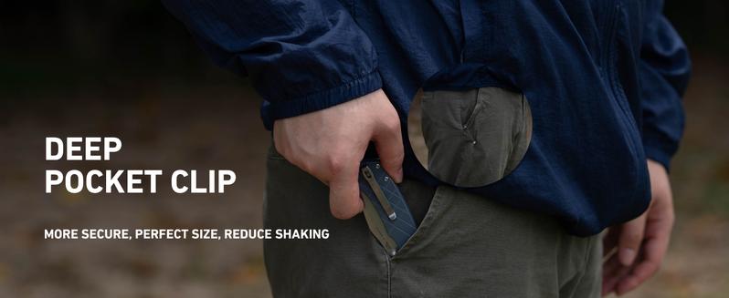 CJRB Kestrel Folding Pocket Knife with 3.31'' AR-RPM9 Steel Blade, G10 Handle EDC Knife for Men Women Outdoor Survival Camping Hiking, Designed by Ray Laconico