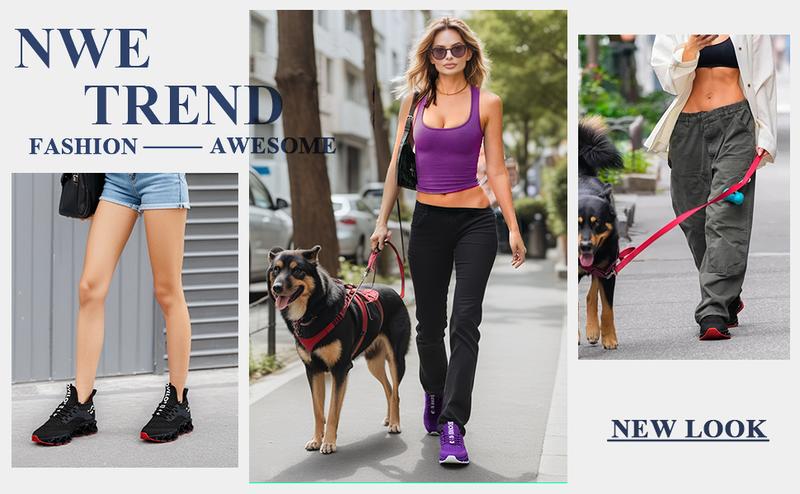 Womens Running Shoes Blade Tennis Walking Fashion Sneakers Breathable Non Slip Gym Sports Work Trainers Yellow Girl Runner Footwear Casual Training Closed Athletic Comfort Purple