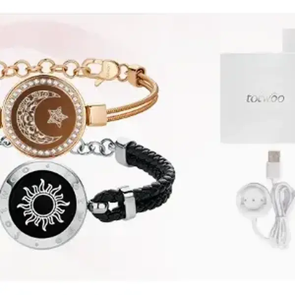 Totwoo Smart Bracelet with Flash & Vibration for Couples