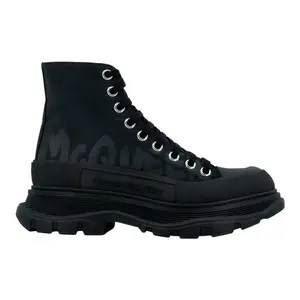 Alexander McQueen Tread Slick Boot Black