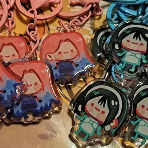 Alien Stage - ALNST Inspired Mini Keychains (ft. Mizi, Sua), Cute Keyring Accessory, Fun Charm For Backpack Or Purse | High Quality and Customer Favorite Items