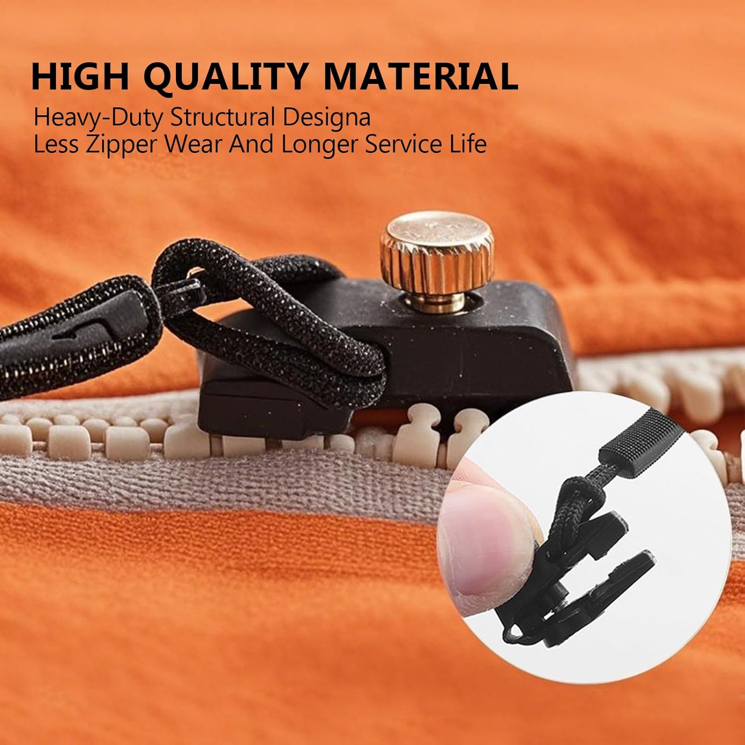 6PCS Zipper Repair kit,Quick Install Detachable Pulls Zip Heads,Zippers Replacement,No Sewing Required, for Jackets, Luggage, Bags,Tents,Backpacks 3 Different Sizes 6PCS Zipper Repair kit,Quick Install Detachable Pulls Zip Heads,Zippers Replacement,No Sewing Required, for Jackets, Luggage, Bags,Tents,Backpacks 3 Different Sizes