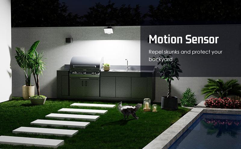 【Christmas Gift】Solar Flood Lights Outdoor, 294 LED Motion Sensor Outdoor Lights, IP67 Waterproof Solar Flood Light for Outside, 3000LM Angle Adjustable Security Spot Lights for Porch Patio Yard Garage