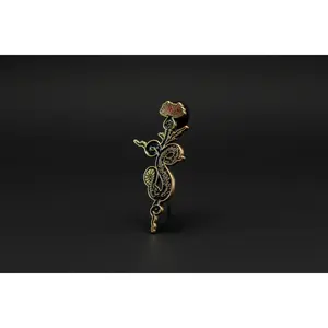 The Devotion Sigil Serpent Lapel Pin – Self-Love & Growth Emblem