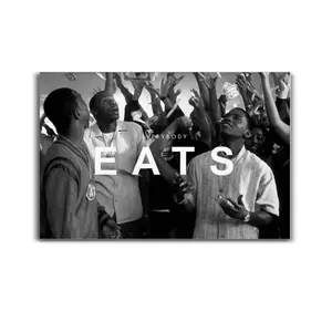 Paid in Full Everybody Eats Movie Poster - Cult Classic Film Wall Art, Hypebeast Room Decor for Bathroom, Kids Room (May New Arrivals)
