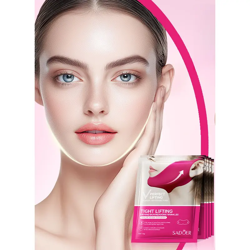 Portable Jawline Face Lifting Mask Daily Use 10 Pack