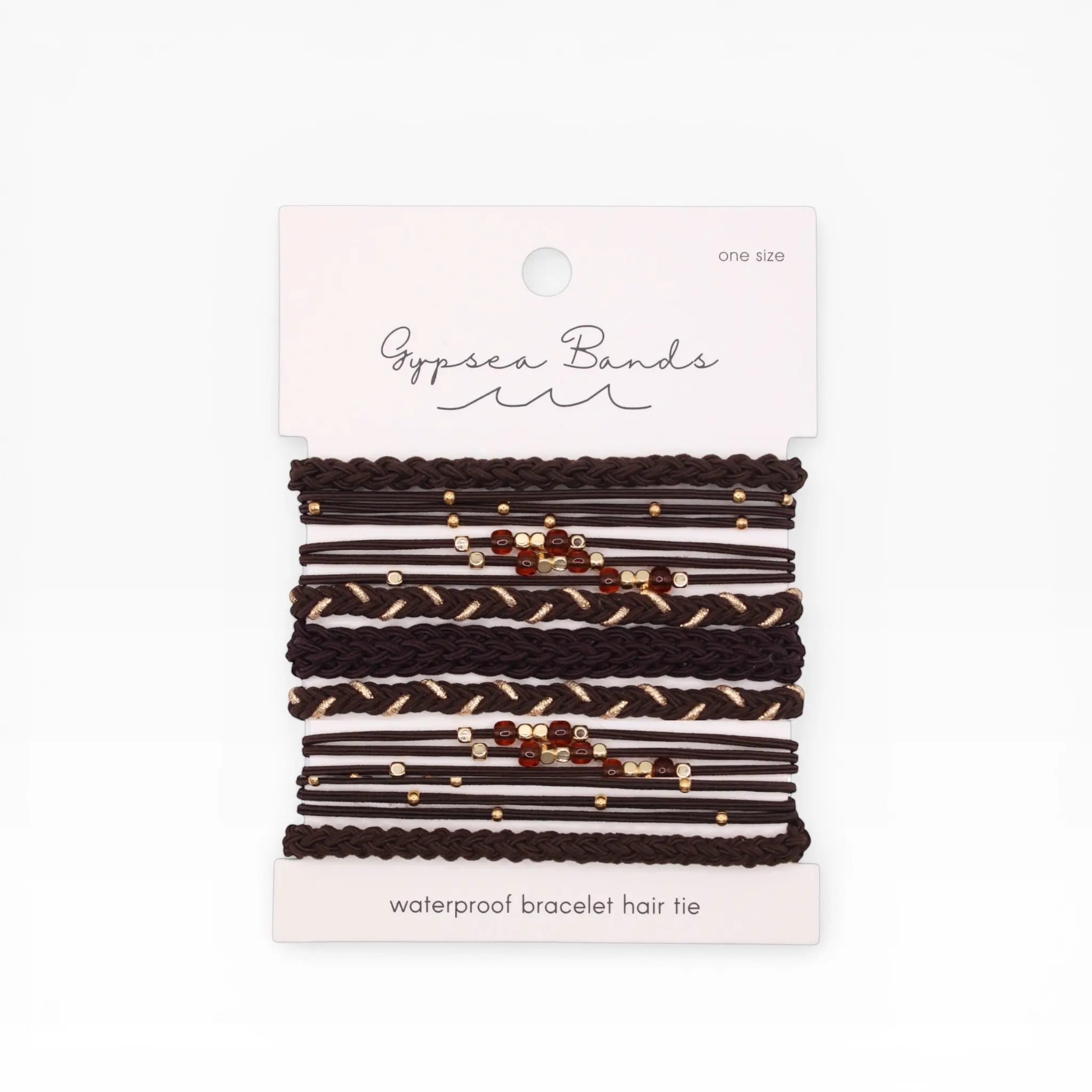 Mocha Hair Tie Bracelets