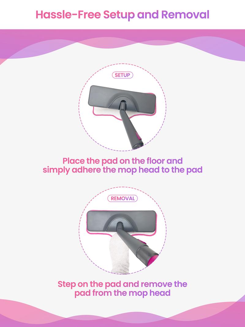 Schenley 6-Pack Microfiber Mop Pads for All-in-One Steam Mop, Washable & Reusable Replacement Pads, Fits Schenley Models SLFCSM064 & SLFCSM063 Schenley 6-Pack Microfiber Mop Pads for All-in-One Steam Mop, Washable & Reusable Replacement Pads, Fits Schenley Models SLFCSM064 & SLFCSM063