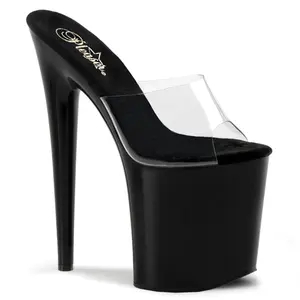 Pleaser 801 Stylish Women's Platform High Heel Sandals, Trendy Footwear