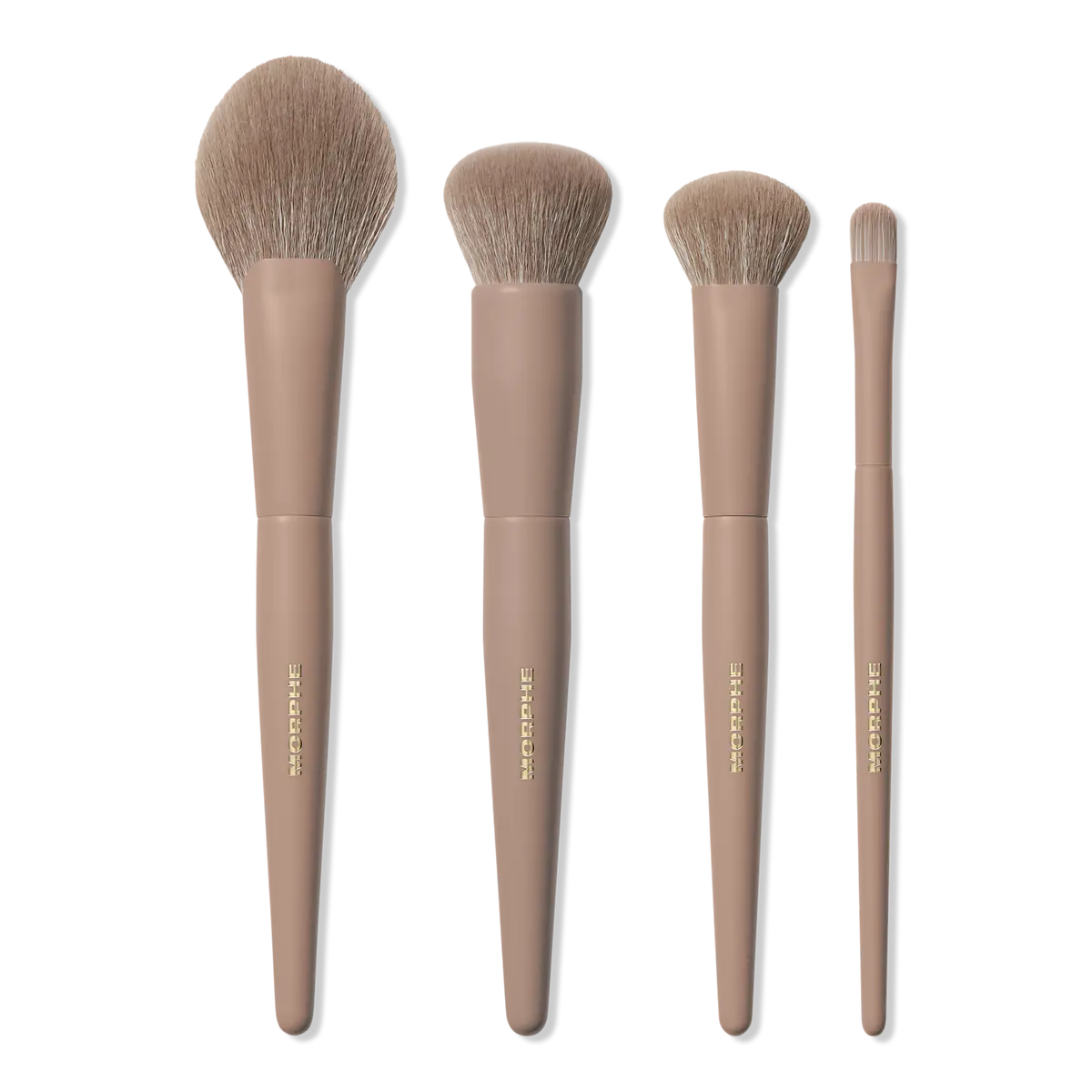 Morphe Iced Mocha 4-Piece Face Brush Set