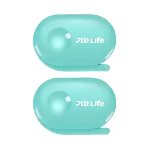 PYD Life 2 Pack Safety Cutter for Heat Transfer Vinyl Film Paper 2.6" x 1.77" x 0.4" Mint Green Cutting Tool Craft Knife for Cricut Siser HTVRont Heat Trasfer Vinyl Roll Cutting