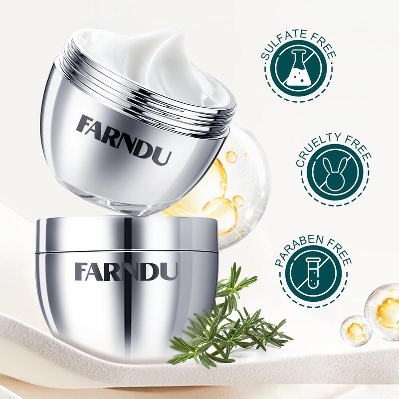 FARNDU Keratin & Rosemary Hair Mask 300ml for Deep Repair Damage Root, Suitable for Dry Damaged Hair, Moisturizing & Hydrating Formula - Moisturize