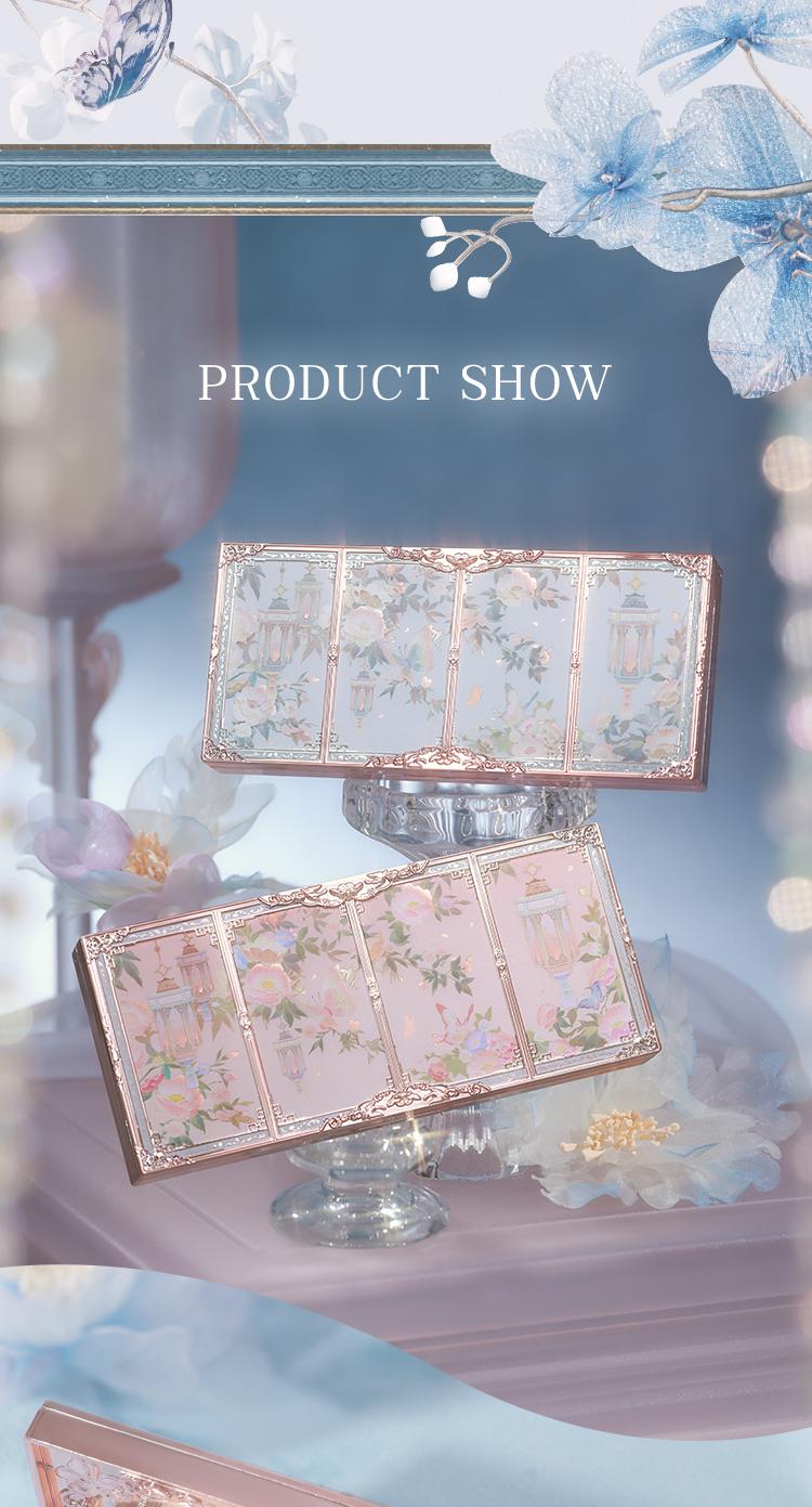 Flower Knows Butterfly Cloud Collar Embossed Highlight & Contour Palette, Made for Cool Shades, Neutral for Sculpting, Bronzing, and Shading, Natural Facial Contouring Makeup Palette, Long Lasting Buildable Concealer Powder, Summer Gift, Beauty Cosmetics