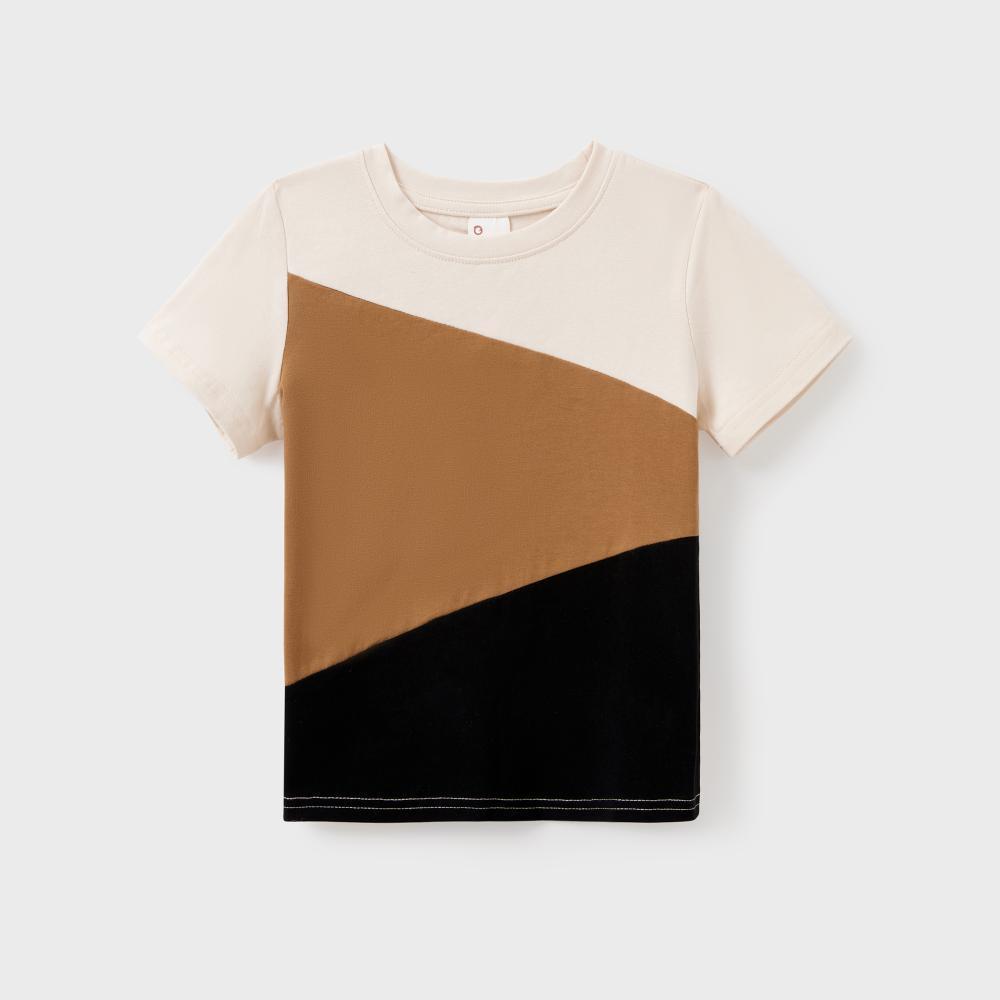 PatPat Family Matching Colorblock Cotton Tee or Flora Print Strap Body-con Dress or Mesh Splicing Dress,Spring Sale Womenswear Clothes，SprIngGIowUp ,RefreshedLook