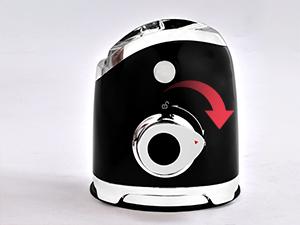 SUSTEAS New Rotary Food Cheese Grater with 6 Replaceable 18/10 Stainless Steel Blades Strong Suction Base Kitchen Utensils Vegetable Slicer For Ice Powerful Cutter