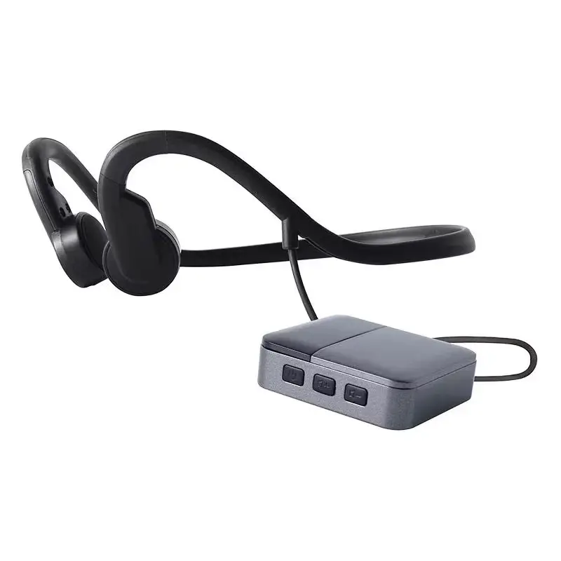 Bone Conduction Hearing Aid + Bluetooth Headset – Non-in-ear, No Whistling, for Mild to Severe Hearing Loss Healthcare Kit Digital