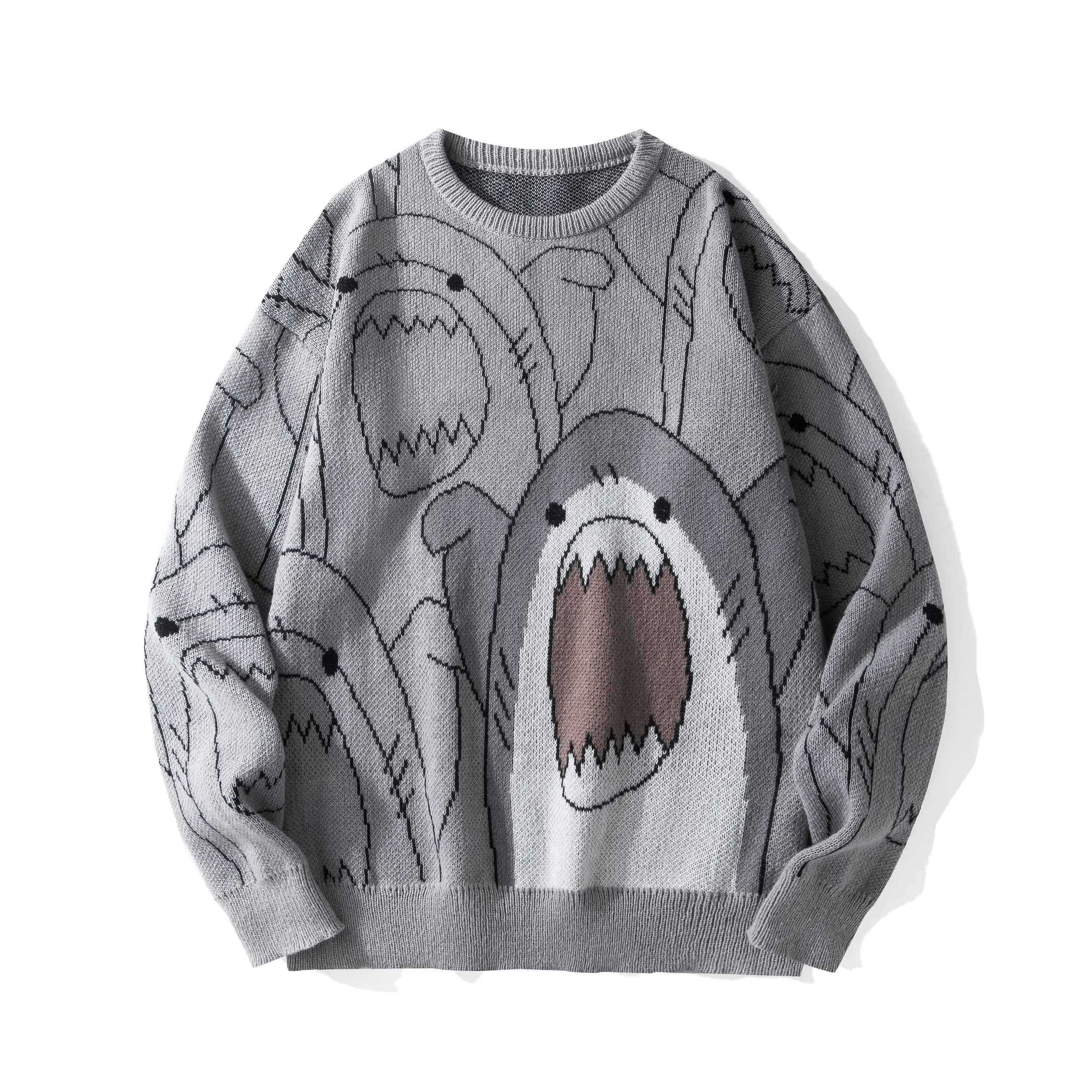 #SohoChic 2026 New Long-Sleeve Men's Casual Knitwear Pullover - Skin-Friendly, Comfortable, Versatile, Exquisite Design - Fitted Polyester Unisex Top for Commuting, Autumn, Winter | Allseason Basic Menswear