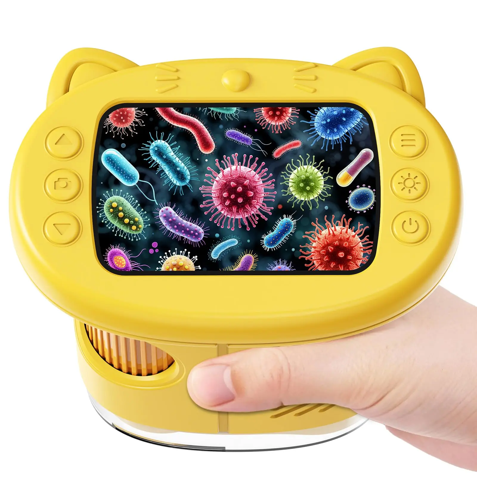 Deals Aspoven 1000X HandheldDigital Microscope with 4K 2.4" IPSScreen USB-Powered Portable for KidsStudents Educational Science ToyCompact Durable Learning MaterialsTeaching Supplies,back to school,back to school shopping