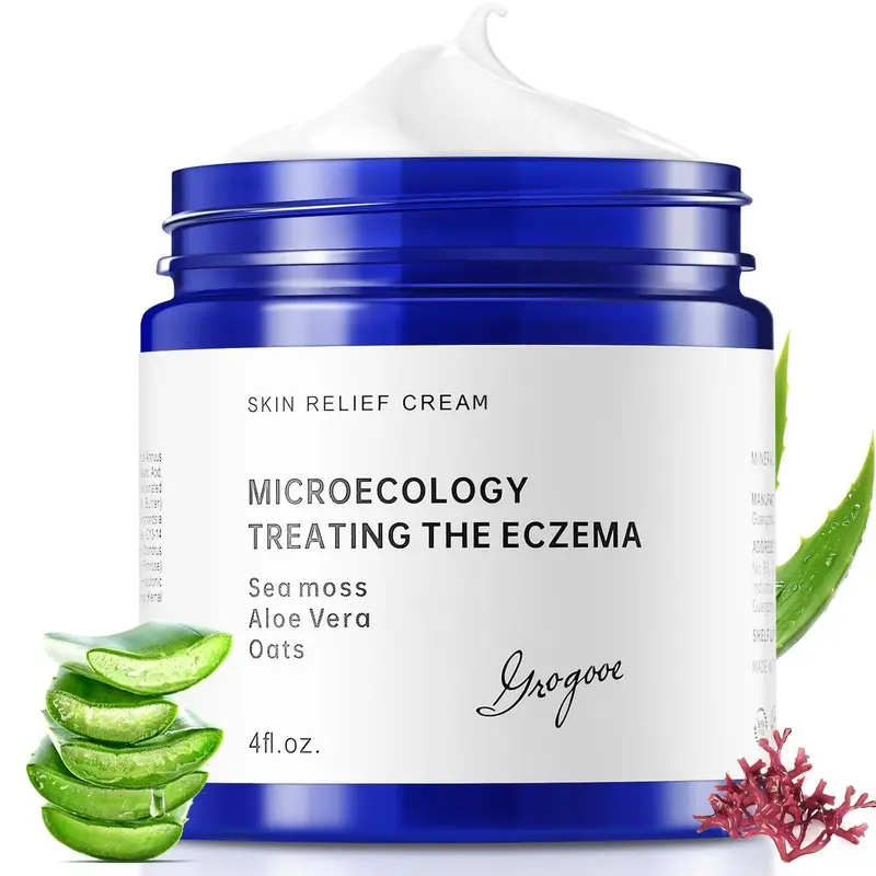Natural Eczema Soothing Cream | Made With Seaweed! Dry Skin,Hydrating And Comfortable, Moisturizing & Comfort Moisture Skin Moisturizer Skincare