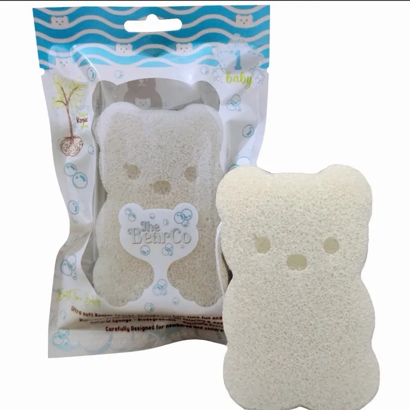 Baby Bear Konjac sponge