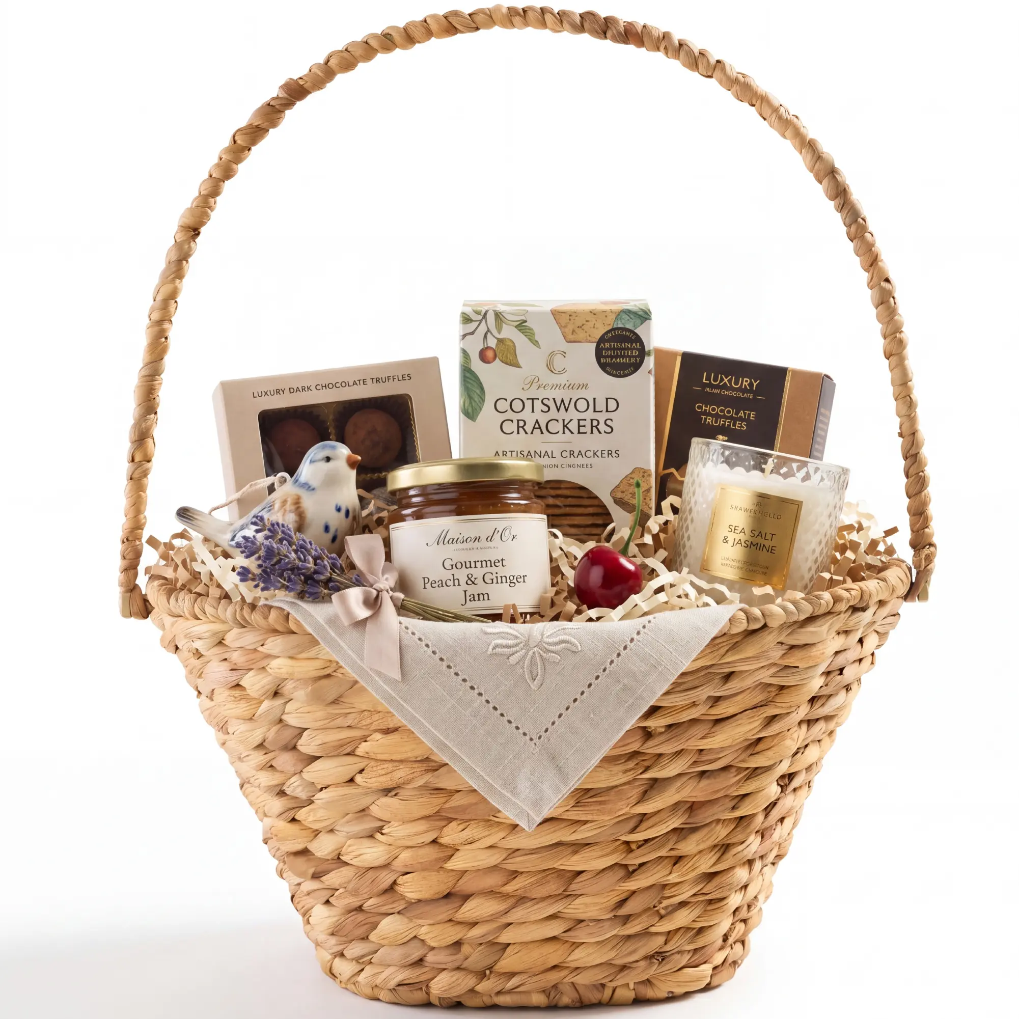 Best Choice Products Easter Basket, Woven Easter Basket for Kids w/ Collapsible Handle, Tapered Shape