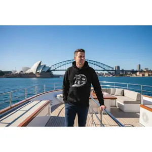 Surfing Gilbert Men’s Hoodie