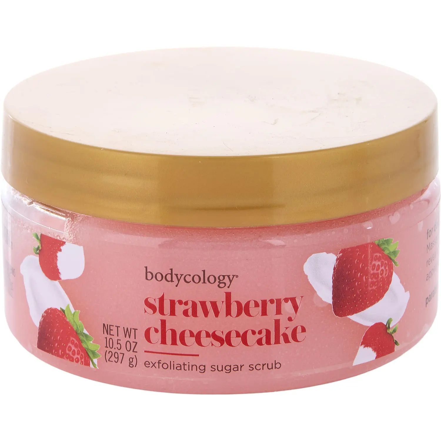 Bodycology Strawberry Cheesecake By Bodycology Exfoliating Sugar Scrub For Women