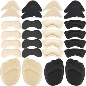 16 Pairs Shoe Filler Heel Pads for Women's Shoes with Toe Inserts Soft Cushioning Material Prevents Heel Slipping & Blisters Comfortable Fit for Heels Flats Sneakers & Boots - Footwear, Parent