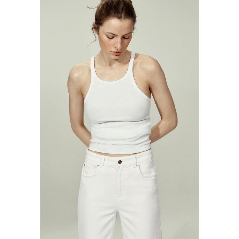 H&M Wide High Waist Jeans