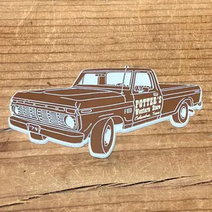 Potter’s Western Store Vintage Truck Magnet
