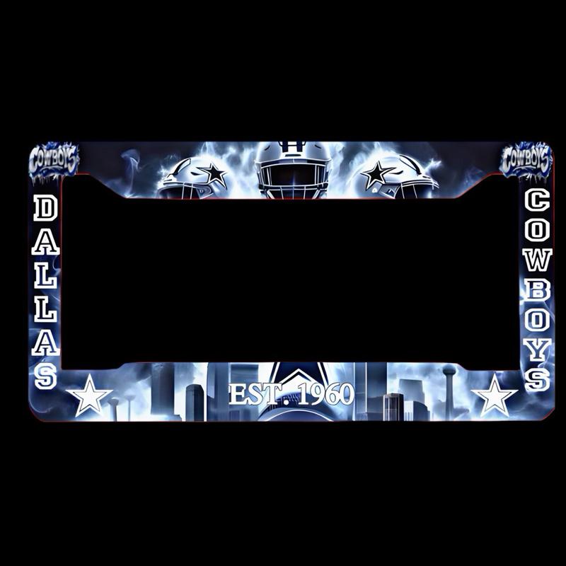 Cowboys License Plate Frame