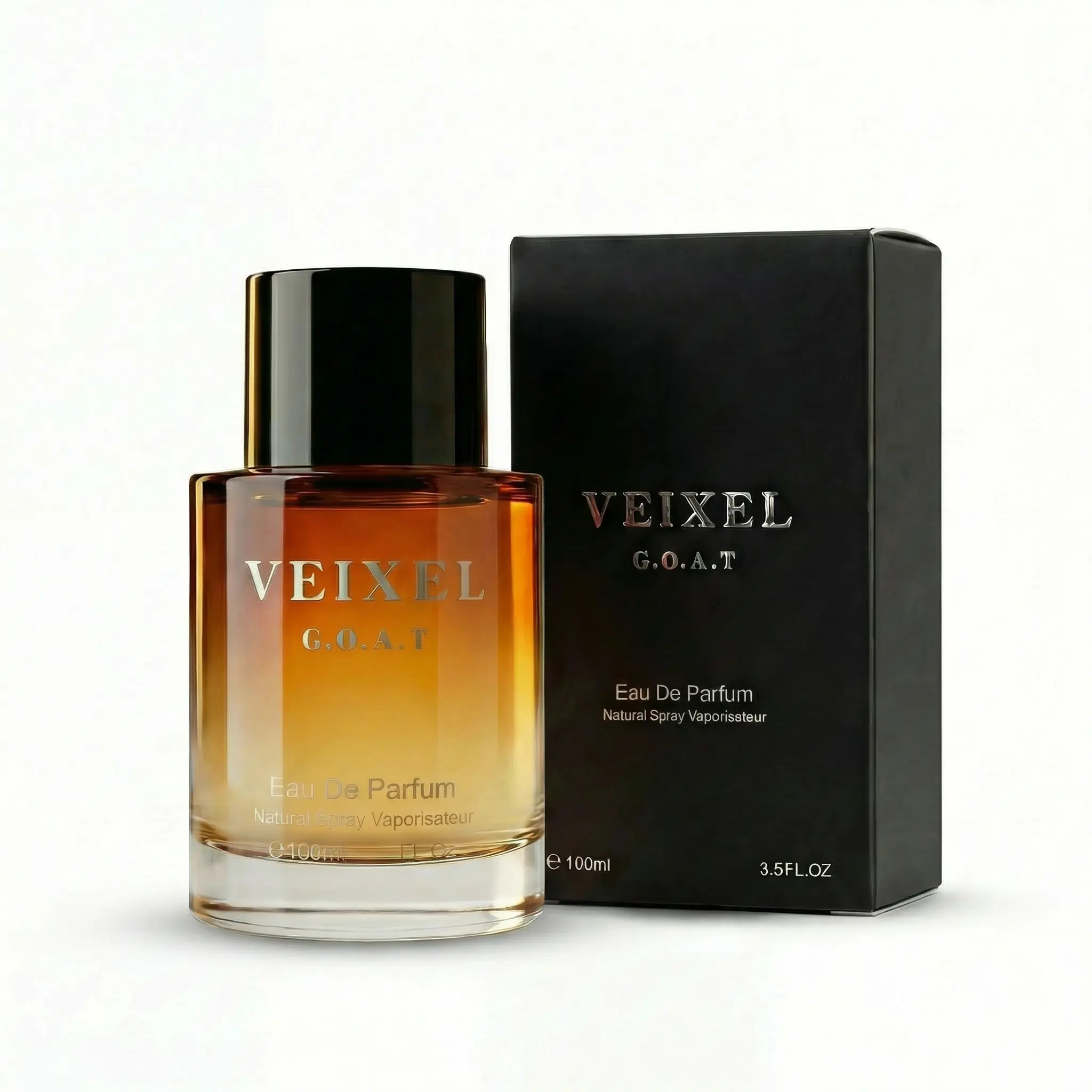 VEIXEL Intense EDP Men's Cologne, Long-Lasting Masculine Fragrance with a Refined Woody-Fresh Signature Scent - 100ml, Edp Liquid Perfumes, Smelling Good, Youth