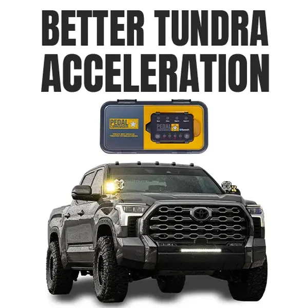 Pedal Commander Automotive Gas Pedal Accelerator with Throttle Boost, Truck Accessories for Toyota Tundra 2003-2025+, Acceleration