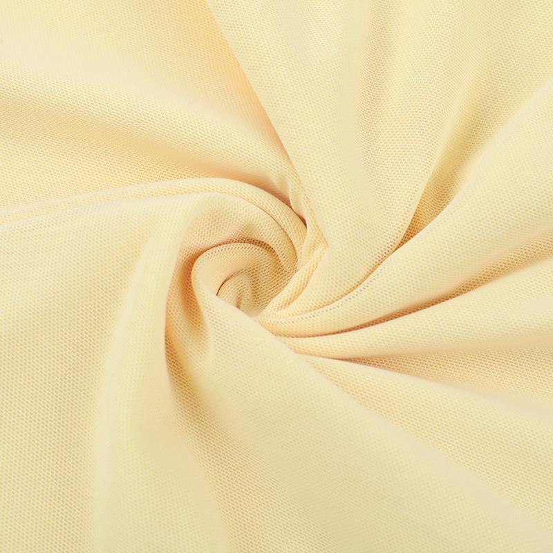 JY24071SKO-Women's Summer Sheer Beach Cover Up Dress Elegant Sleeveless V-Neck Ruffle Trim Split Maxi Gown Lightweight Transparent Mesh Long Dress for Tropical Vacation Poolside and Cruise Wear