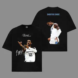 Jamel “Ja” Morant  Shirt Premium Cotton, G12 Shirt, Ja Wick Fans, Ja Nation Fans, The Grizz Fans, Basketball Shirt, Game Day Fit