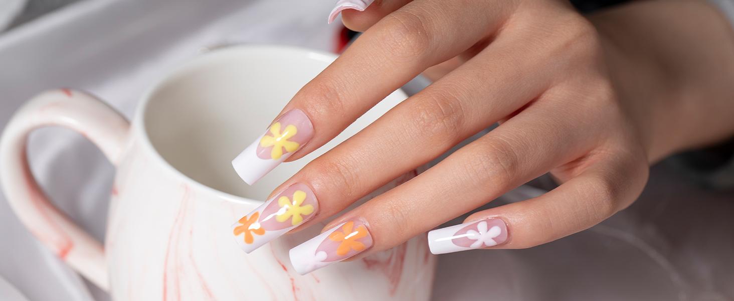 SXC Cosmetics X-Pro Tips - 150/160 Nail Tips ONLY, French Tip Press On Nails, 15/16 Sizes Ultra Fit, Nail Art DIY Press On Nails