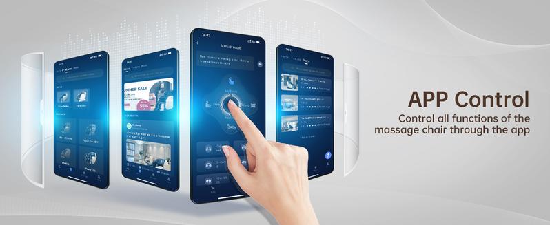 Real Relax 2024 massage chair of Dual-core S Track,heating function support Bluetooth APP control full body zero gravity comfort massage recliner