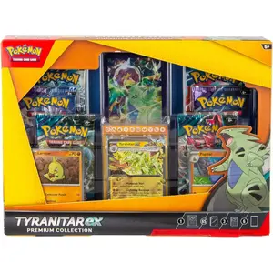 Pokemon TCG: Tyranitar Ex Premium Collection Box - 6 Packs, Promos