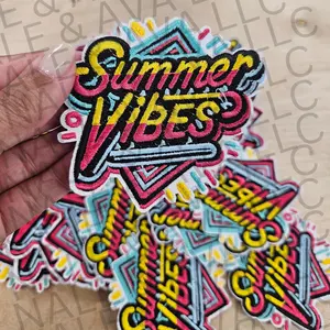 Summer Vibes Hat Patch (1 Patch)