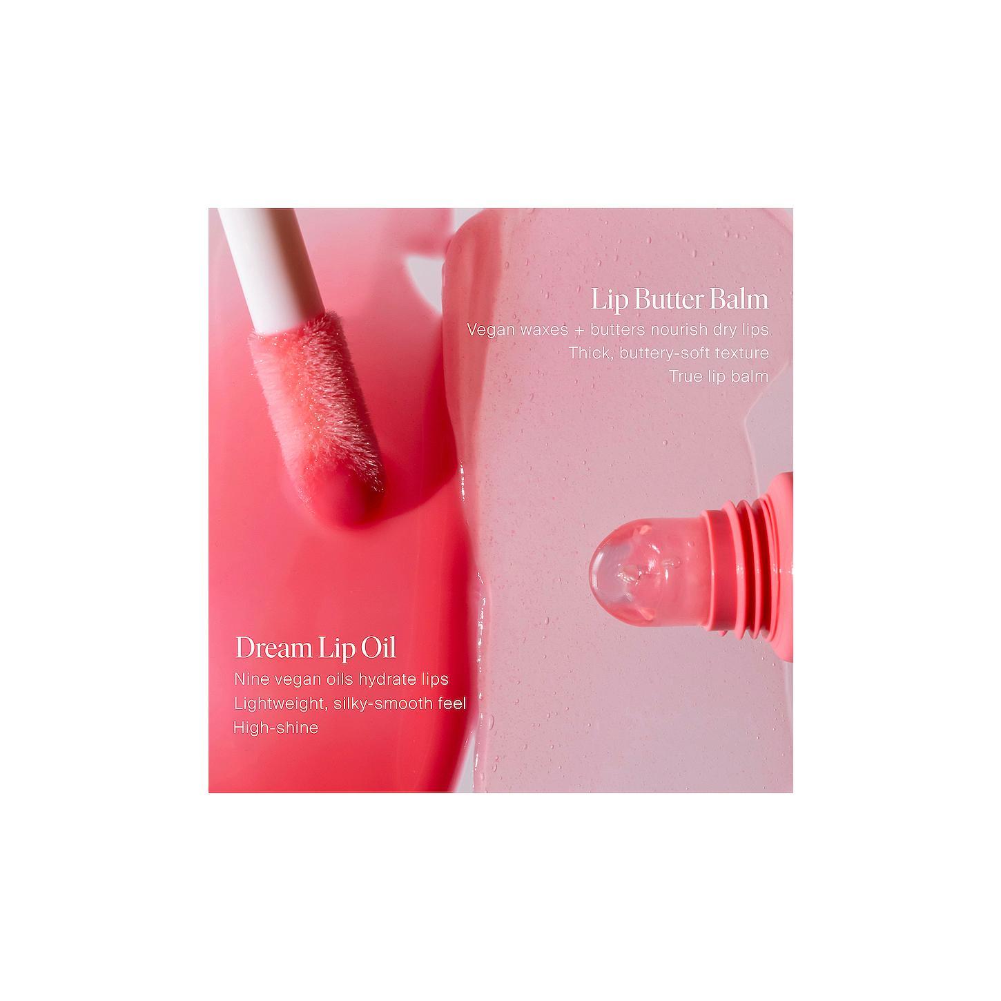 Summer Fridays Dream Lip Oil in Pink Cloud