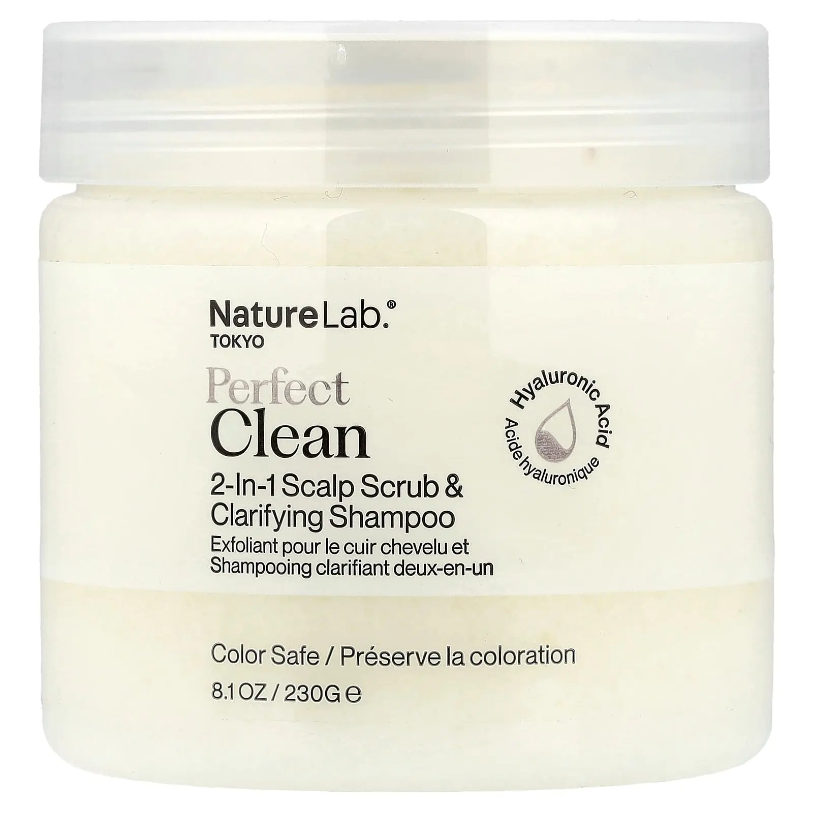 NatureLab Tokyo Perfect Clean, 2-in-1 Scalp Scrub & Clarifying Shampoo, 8.1 oz (230 g)