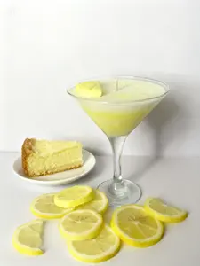 LIMONCELLO MARTINI GLASS SOY WAX CANDLE